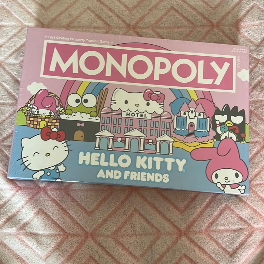 Brand new Hello Kitty Monopoly